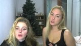 Two Russian girls in front of the camera for the first time snapshot 15