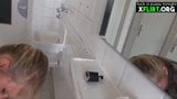 German Amateur Sex In Public Bathroom snapshot 15