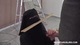 Calda ragazza araba in burqa snapshot 3