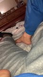 Sexy ebony feet hands in her pants snapshot 6