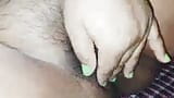 Desi indian aunty hairy pussy fingring alone at home snapshot 1