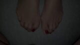 Cum on Nylon feet #4 snapshot 1