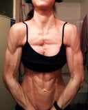 Ultra fit girl flex skinny muscle 1 snapshot 1