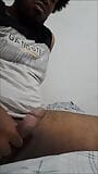 SITTING IN BED WITH HIS THICK DICK UP snapshot 7