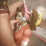 D.Va Loves To Suck Futa Cock snapshot 16