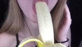 Banana blowjob snapshot 9