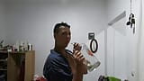 One liter of pee-lemonade, we drink our piss from a jug snapshot 16