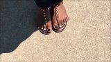 MILF Dawala French Black & White Toenails snapshot 10