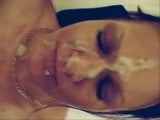 Handjob with cumshot on her face snapshot 9