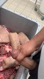 Masturbador de carne y semen en el trabajo snapshot 5