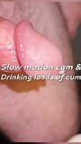 Anal Steve and his cum obsession as he cums hands free and drinks over 20 loads of his own yummy cum as he moans and groans snapshot 1