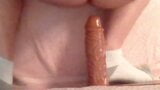 Straight guy tries 9 Inch Dildo in the ass! snapshot 4