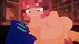 Minecraftの女の子はランダムな男をファックします-Minecraftのセックスmodアニメーション snapshot 7