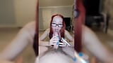 FETISH Kitty's smoking blowjob compilation snapshot 9