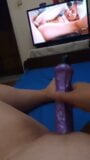 MILF plays with vibrator snapshot 5