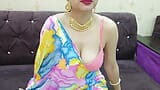 Desi Indian Sara Bhabhi gave first experience to brother-in-law Opening all and putting his erect aapna gand diya pure fun snapshot 12