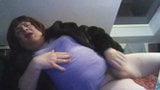 Masturbation of a gay transvestite snapshot 17