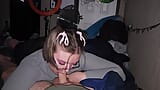 Gave him sexy blowjob with bows in my hair and swallowed snapshot 8