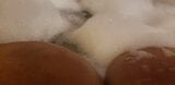 Bath Time Bubble Boobies!! snapshot 2