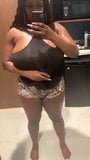 Gros seins noirs de mère célibataire snapshot 2