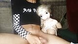 mssturbing while my elsa doll watches me. snapshot 4