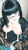 Tgirl in stockings snapshot 1