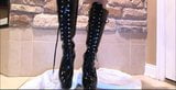 Shiny Latex Boots - Mitsukodoll snapshot 1