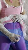 pink maid doll and her big nylon clit snapshot 9