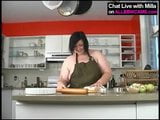 BBW bakes apple pie and then..SUPRISE ! 1 snapshot 9