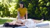 2 Babes Have A Deep Massage Experience snapshot 6