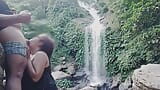 Ang Sabi ko tara sa FALLS hindi SUCK MY BALLS - Pinay Reima Public Waterfall Fuck snapshot 5