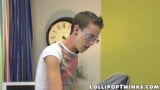 Twink with glasses Dustin Revees raw breeds cute Mason Stone snapshot 2