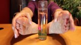 Reifer Footjob auf Flasche snapshot 10