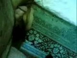 Arab woman licks the balls and feet of her man snapshot 4