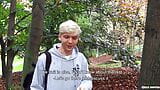 Twink Blonde On His Way Home When He Bumps Into A Guy Who Wants His Dick Fucked And Pay At The Same Time - BigStr snapshot 7