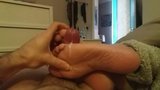 Footjob meiner Frau in Zeitlupe snapshot 5