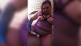 Horny BBW femboy teases herself in front of GF snapshot 1