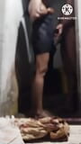 Telugu tia me tomando banho em seu quarto snapshot 9