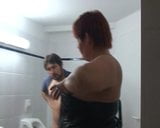 Annadevot - facial en el baño de hombres snapshot 13