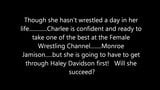 #21 one time charlee - charlee vs haley - 真正的摔跤 snapshot 4
