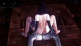 Леді Бела Дімітреску шліфує свою пизду на своєму домашньому зомбі: порно-пародія на Resident Evil Village snapshot 8