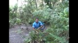 muscle latino used bareback by latino in forest cruising snapshot 2