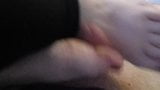 BBW footjob barefoot snapshot 5