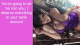 Tifa Lockhart Findom JOI -Tifa Drains you at the Bar snapshot 10