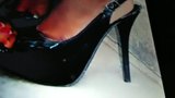 Ebony heel wank snapshot 6