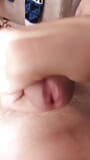 Je jouis en caressant ma bite. Masturbation masculine turque, grosse bite. snapshot 13