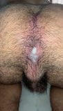 Hairy Arab hole full of cum snapshot 1