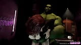 Black Widow dan Hulk snapshot 6