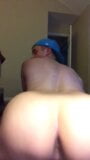 Big ass in a jockstrap blue. snapshot 10