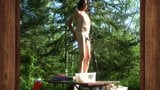 Nude bathing at Devils Lake campground snapshot 15